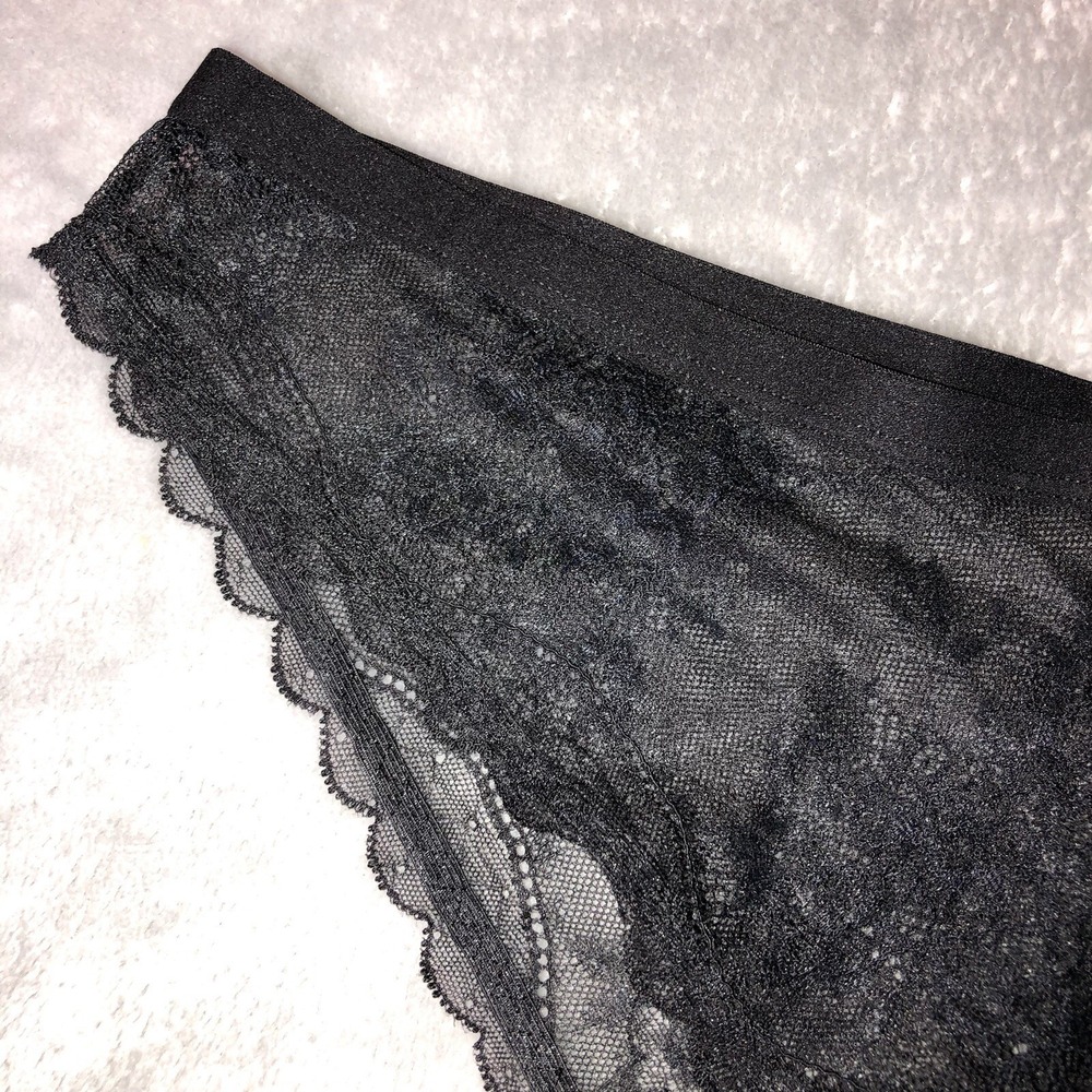 b.tempt'd by Wacoal Cheeky Panty Womens Size Large Sheer‎ Underwear 945284 NWT - Picture 5 of 12